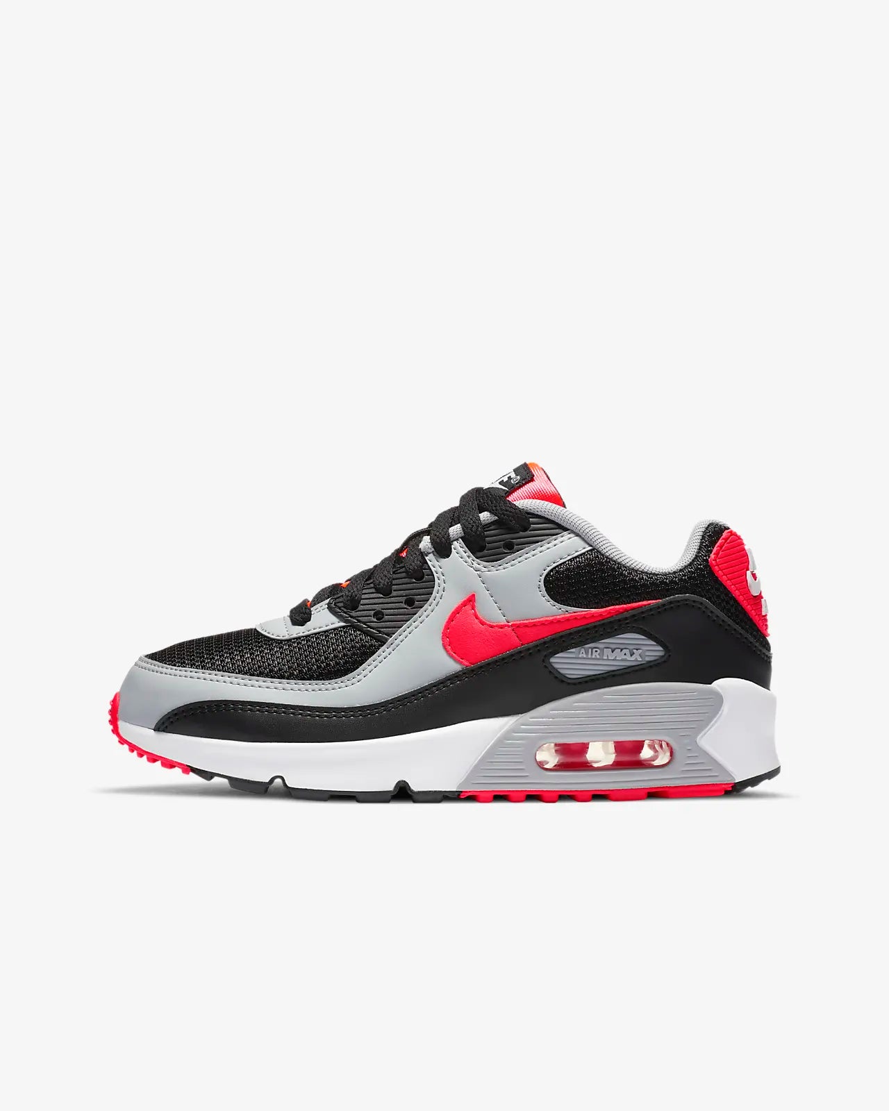 Nike Air Max 90 LTR CD6864-009 Black Red Grey