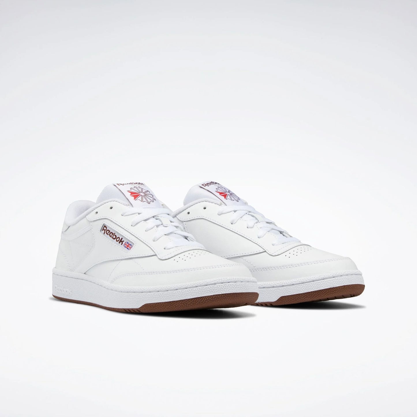 Reebok Club C85 white brown FZ6012