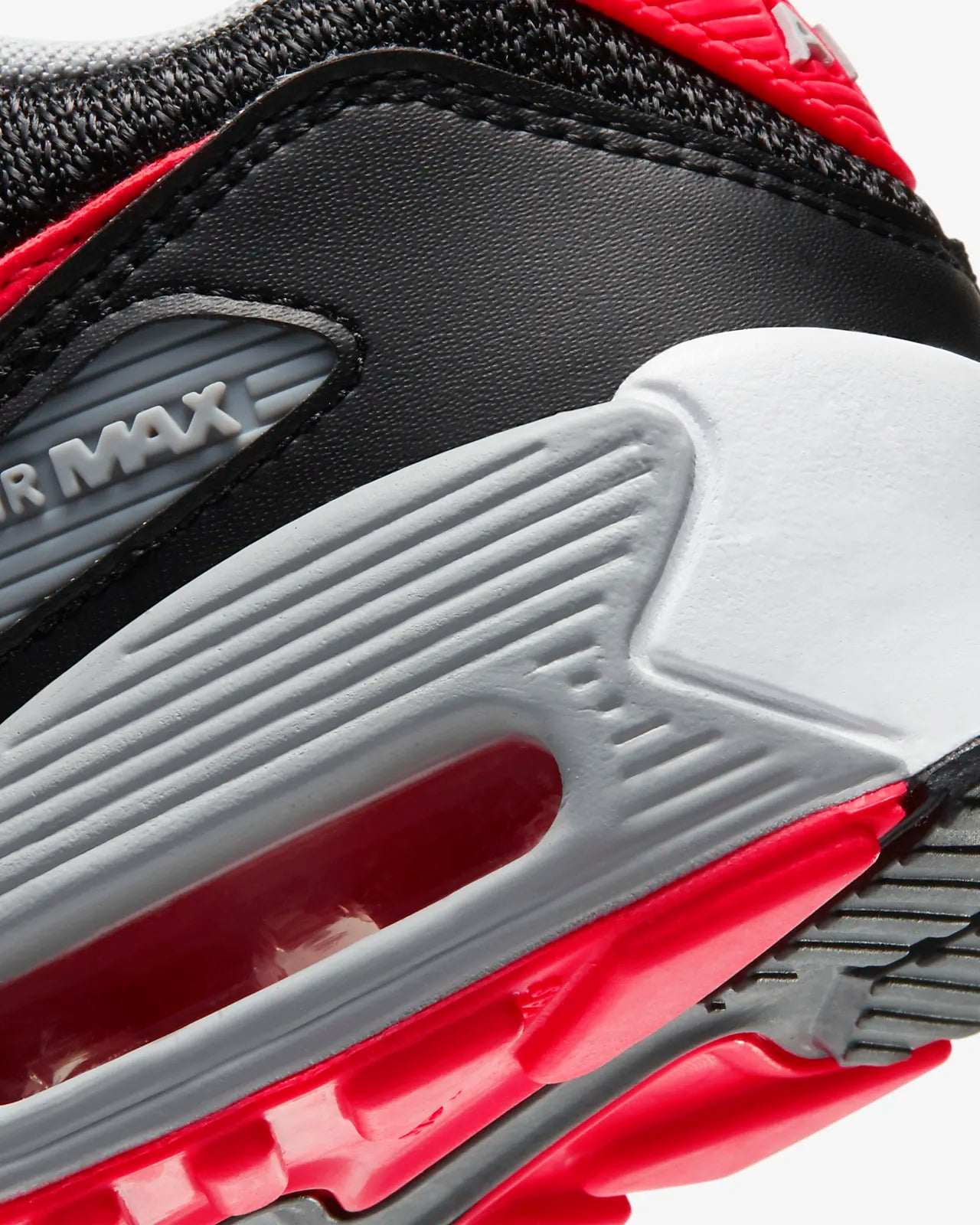 Nike Air Max 90 LTR CD6864-009 Black Red Grey