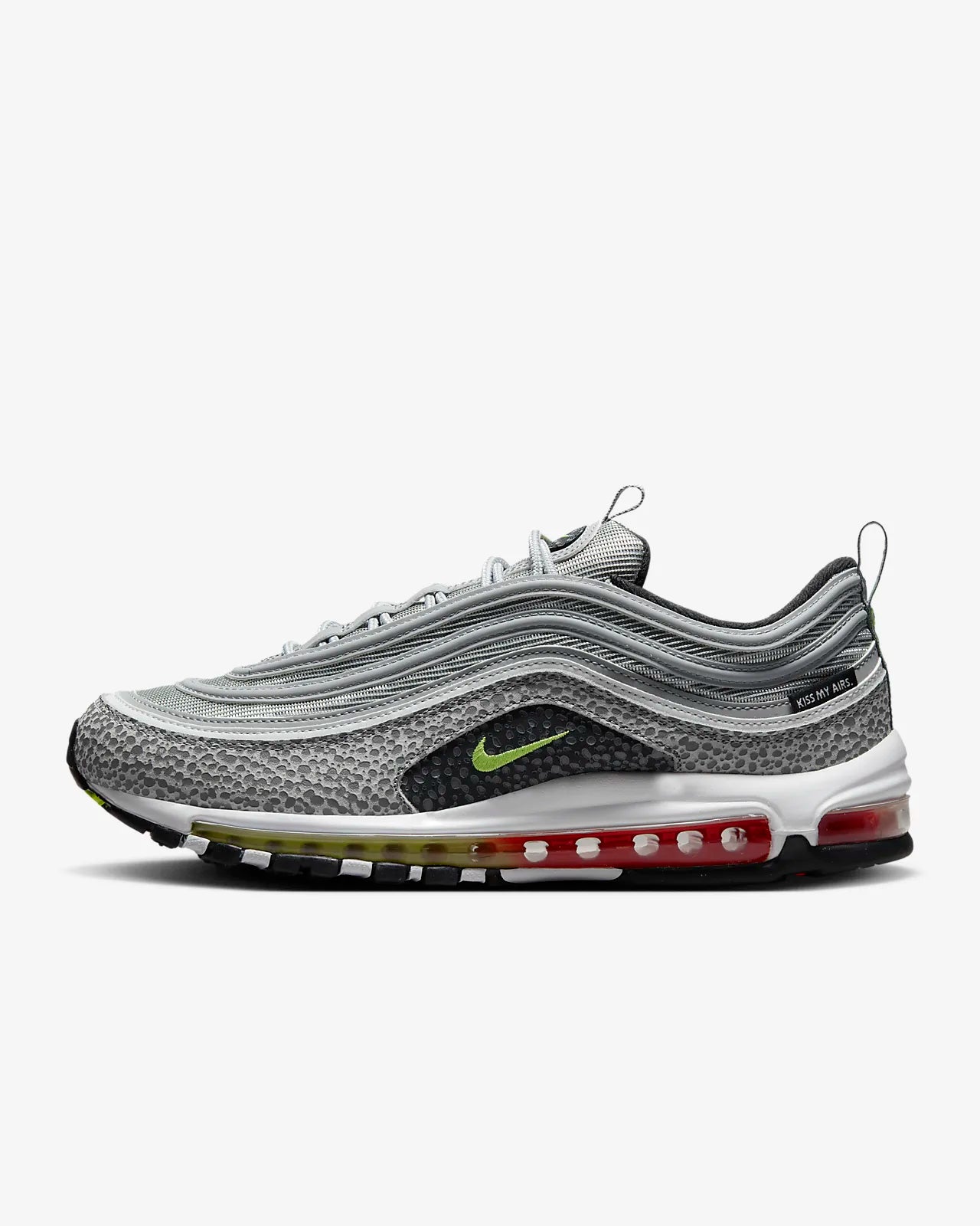 Nike Air Max 97 Grey Black Volt FD9754 001 Perplex Shoeplex