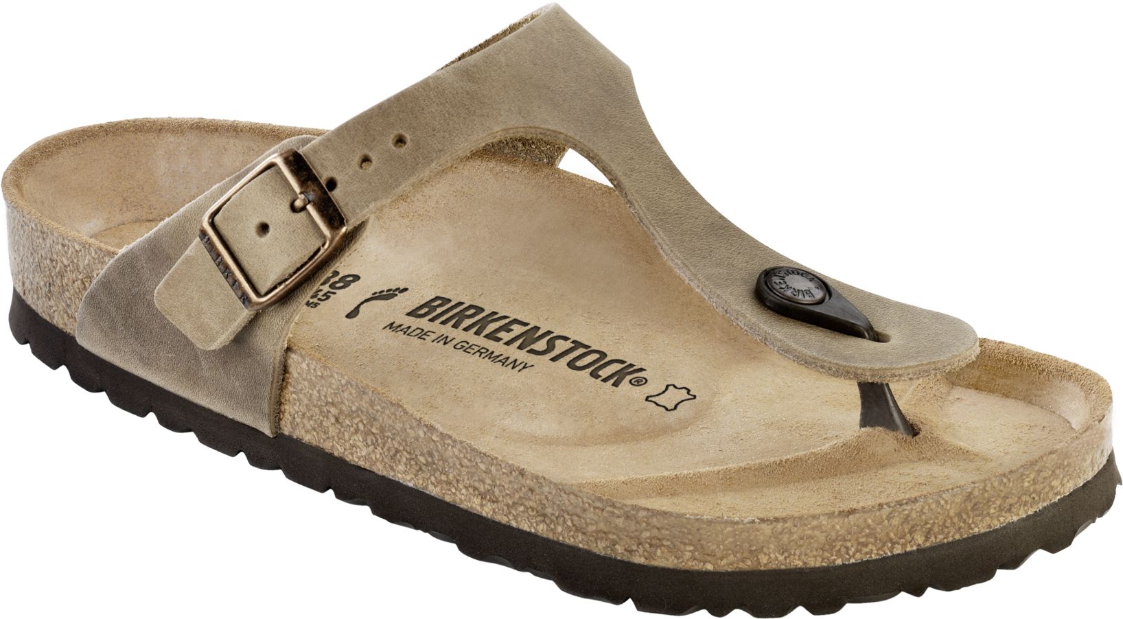 Birkenstock oiled leather gizeh on sale