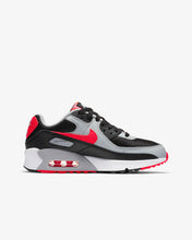 Lade das Bild in den Galerie-Viewer, Nike Air Max 90 LTR CD6864-009 Black Red Grey
