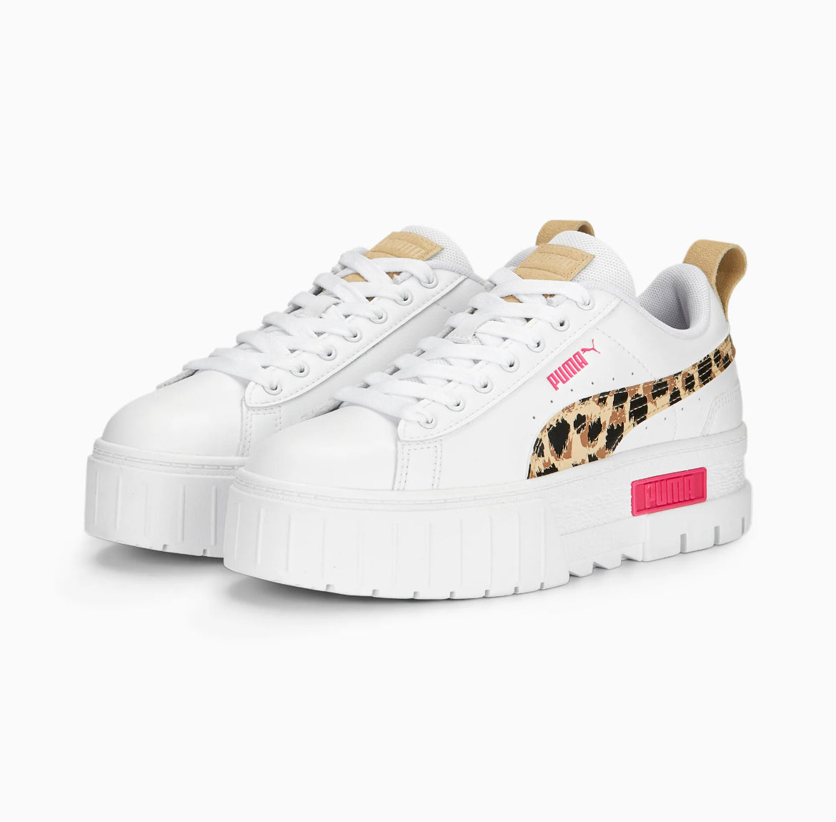 Puma Mayze Animal Print white 392064-01