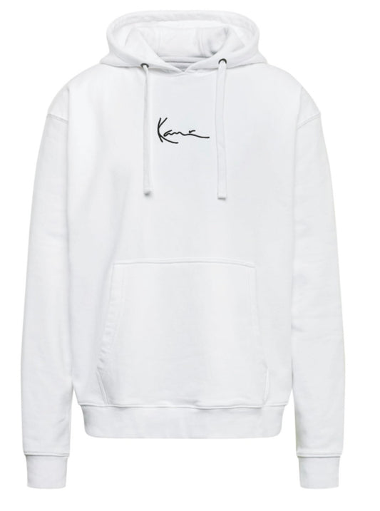 Karl Kani Small Signature Hoodie white