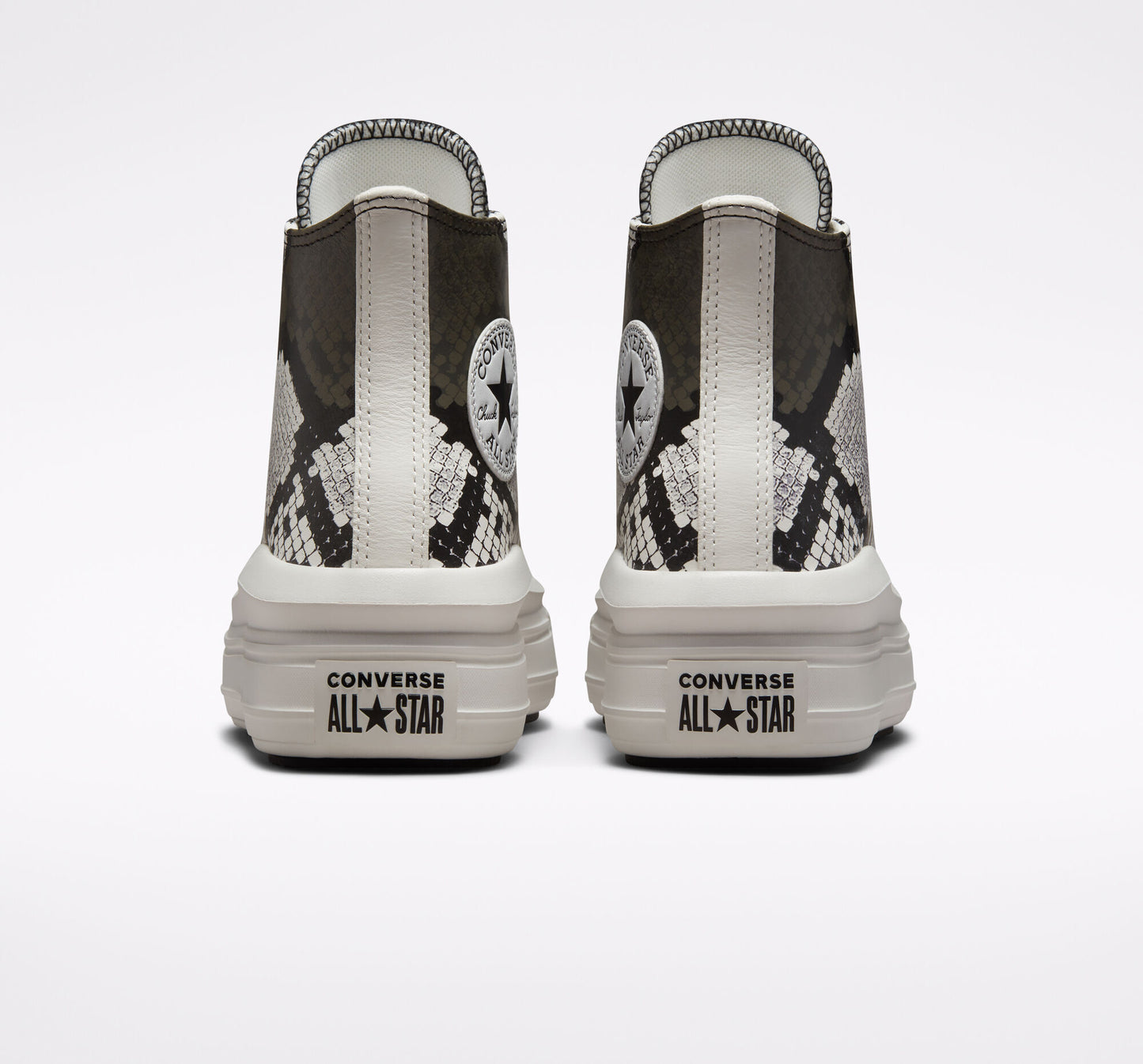 CONVERSE CHUCK TAYLOR ALL STAR MOVE SNAKE EGRET/BLACK PLATEAU
