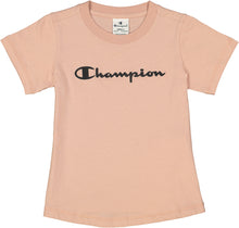 Lade das Bild in den Galerie-Viewer, Champion T-Shirt Kids 403927 rosa black
