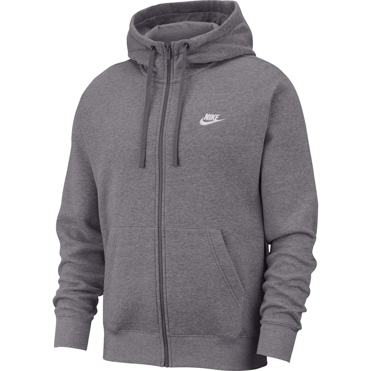 Nike Sportswear Club Full-Zip Hoodie Fleece anthrazit BV2645-071