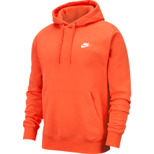 Lade das Bild in den Galerie-Viewer, Nike Sportswear Club Pullover Hoodie Fleece orange BV2654-837
