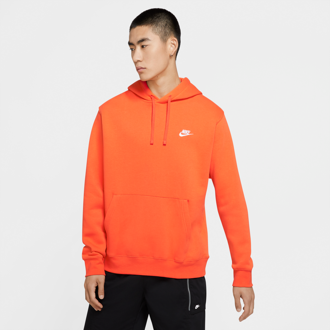Nike Sportswear Club Pullover Hoodie Fleece orange BV2654-837