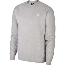 Lade das Bild in den Galerie-Viewer, Nike Sportswear Club Sweatshirt Fleece grey BV2662-063
