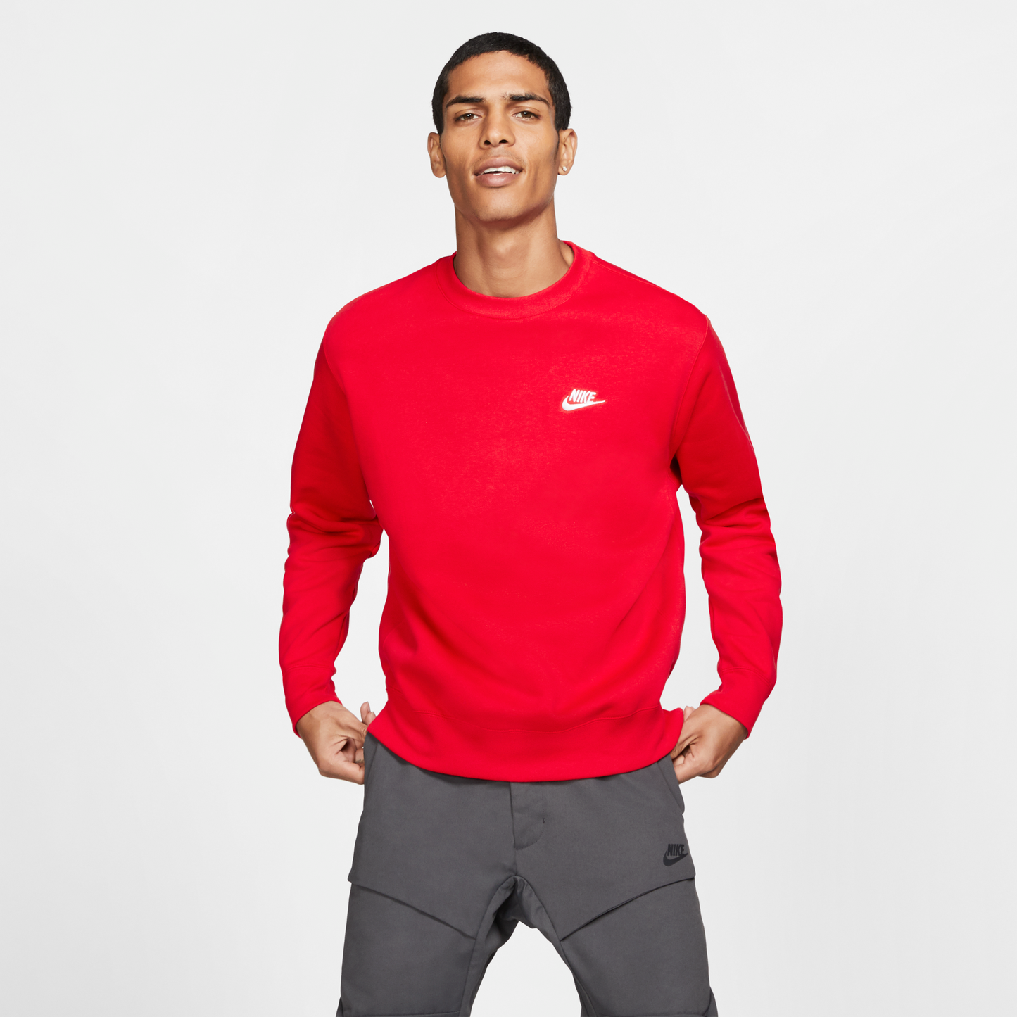 Nike Sportswear Club Sweatshirt Fleece red BV2662-657