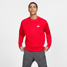 Lade das Bild in den Galerie-Viewer, Nike Sportswear Club Sweatshirt Fleece rot BV2662-657
