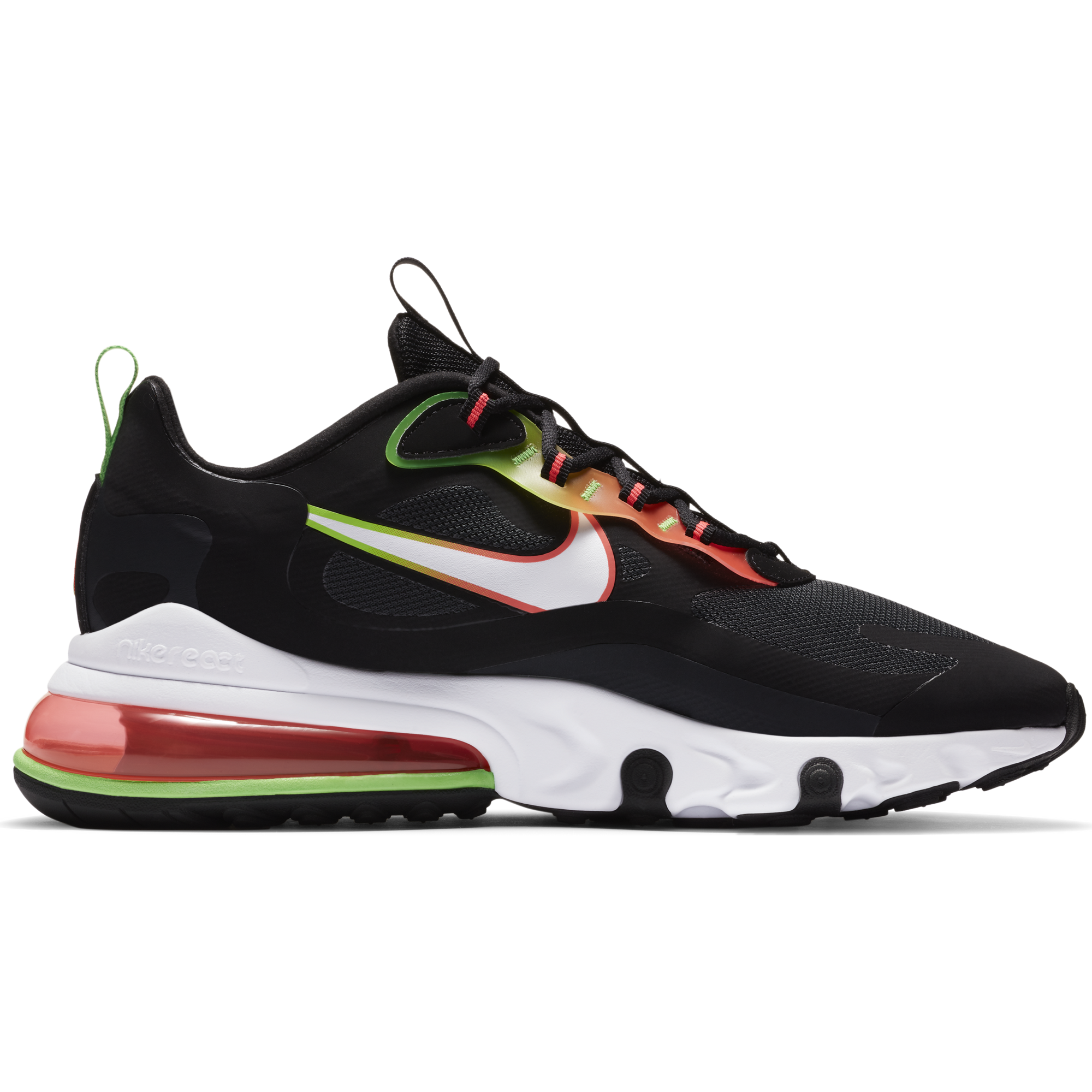 Nike Air Max 270 React SE Worldwide CK6457 001 black white Perplex Shoeplex