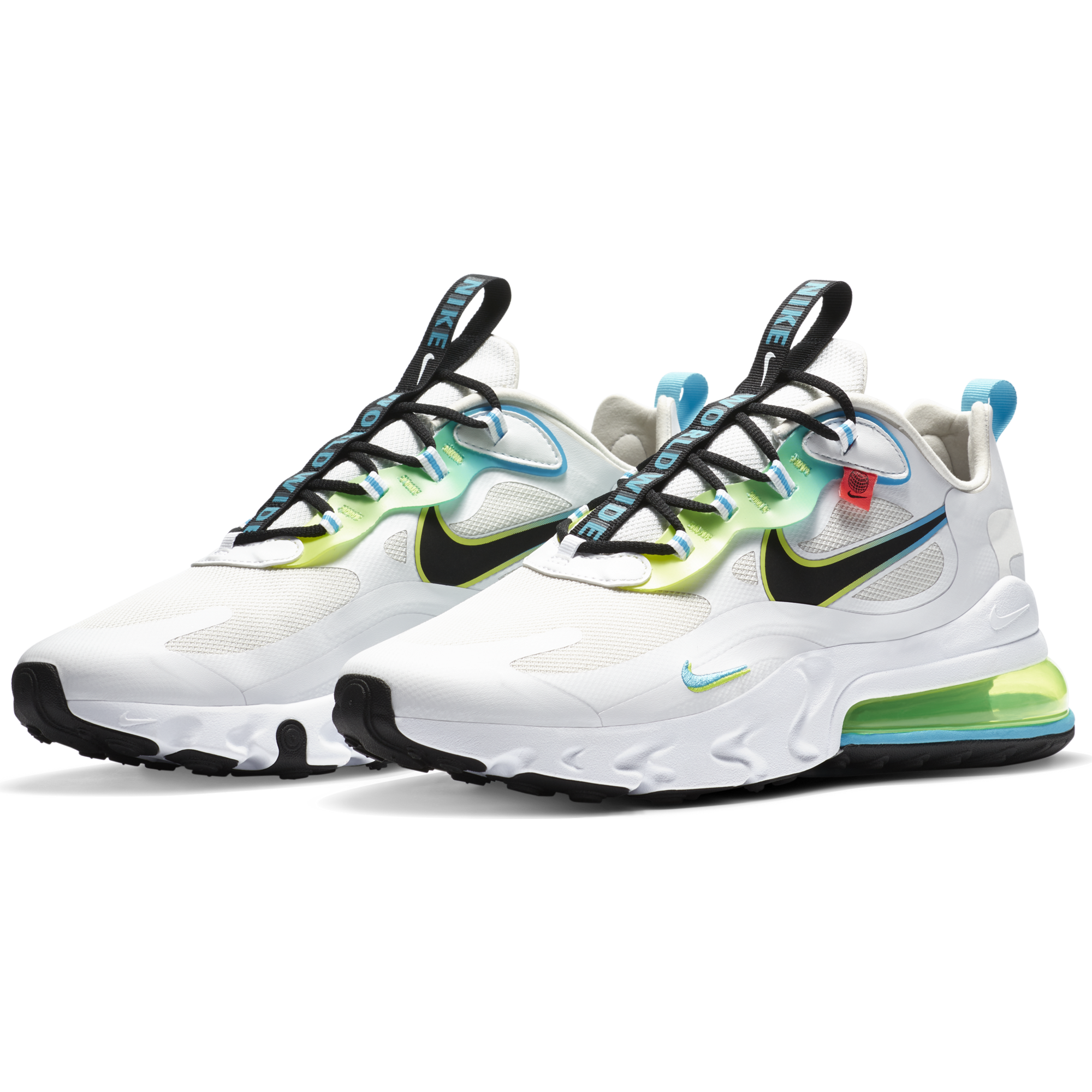 Nike Air Max 270 React SE Worldwide CK6457 100 white black Perplex Shoeplex
