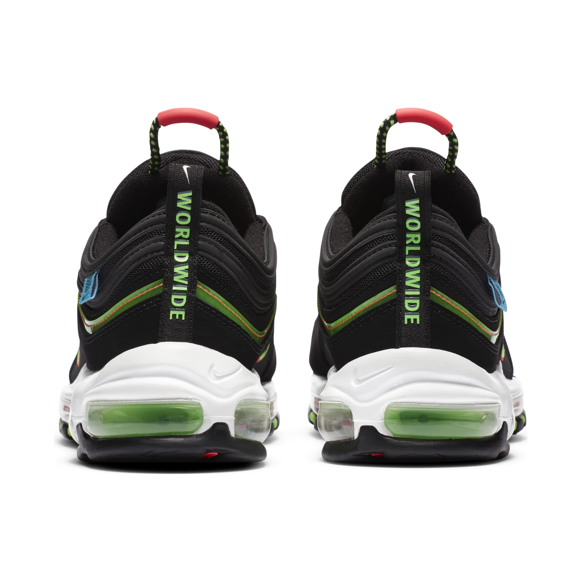 Air max 97 black and green sales