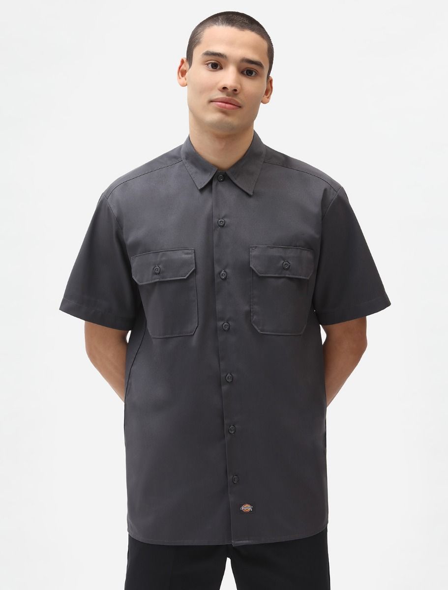 Dickies Short Sleeve Work Hemd Kurzarm Charcoal