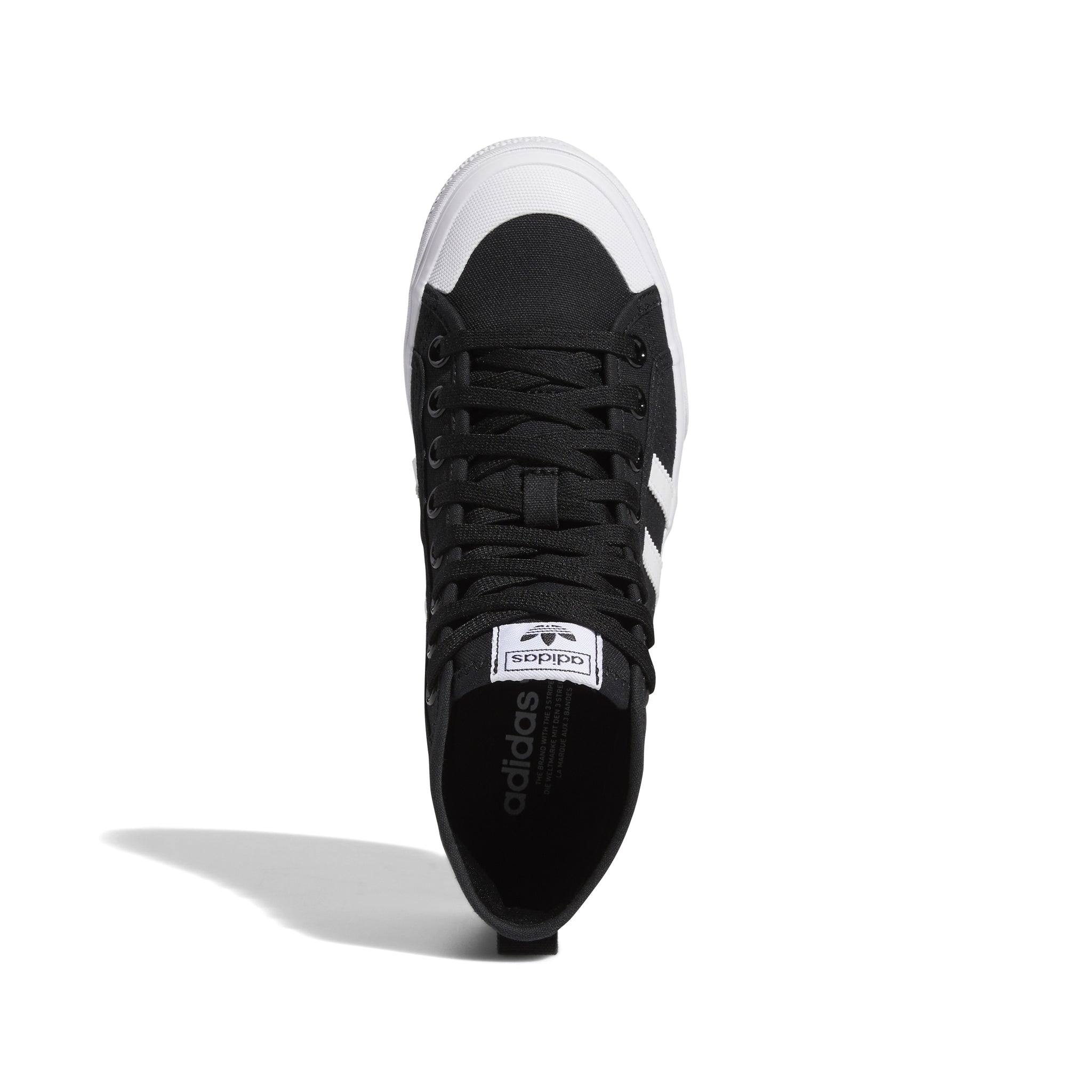 Adidas Nizza Platform Mid black white FY2783 Perplex Shoeplex