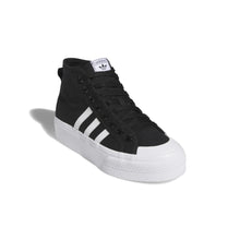 Lade das Bild in den Galerie-Viewer, Adidas Nizza Platform Mid black white FY2783
