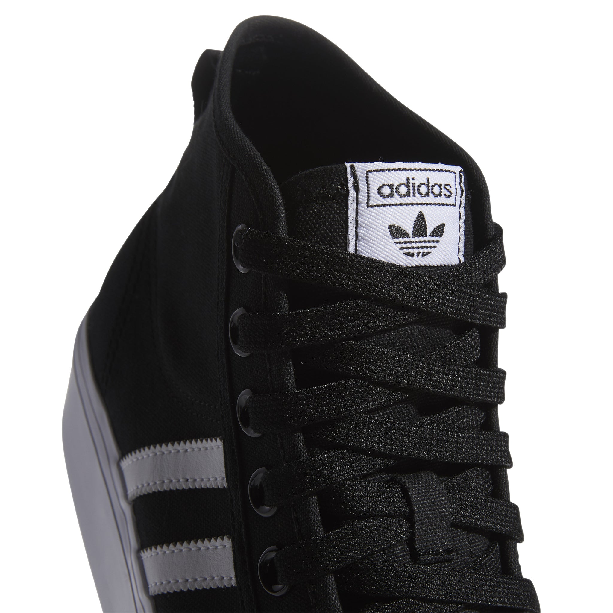 Adidas Nizza Platform Mid black white FY2783 Perplex Shoeplex