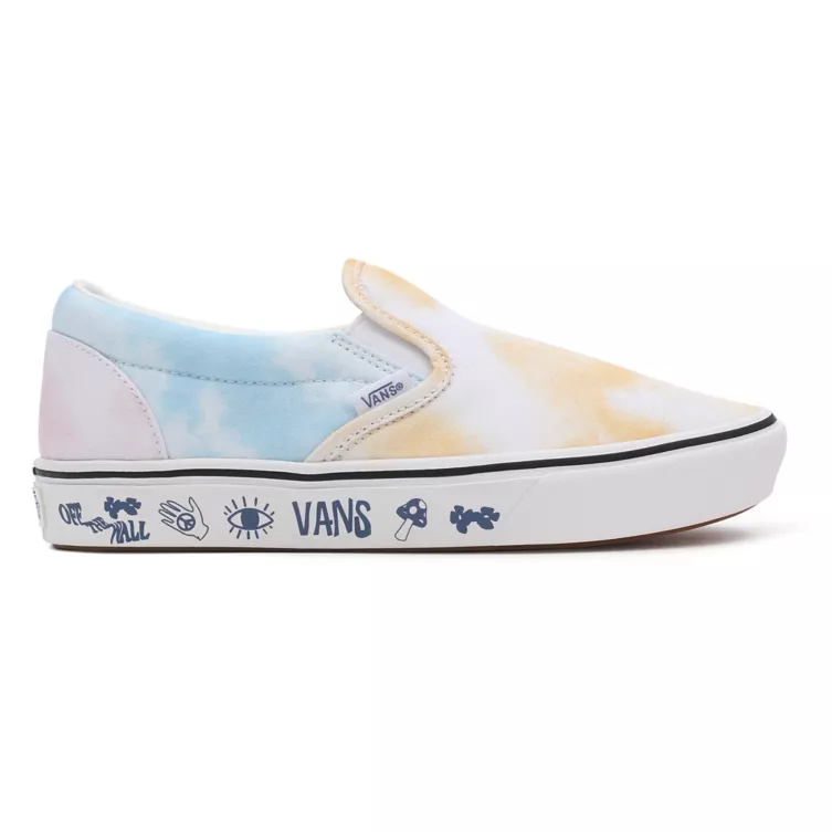 VANS Classic Slip On Pastel Tie Dye Comfycush VN0A7TNOB1Y