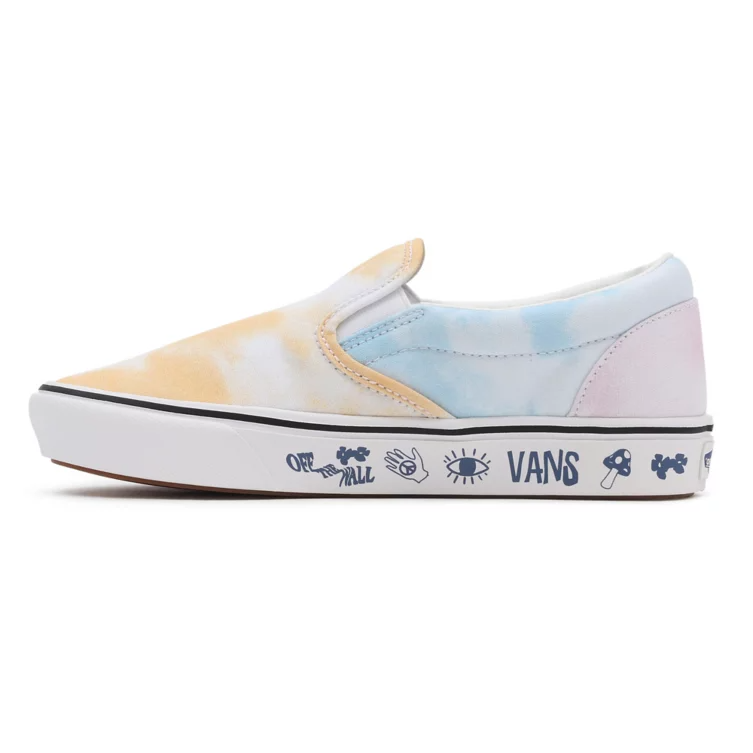 VANS Classic Slip On Pastel Tie Dye Comfycush VN0A7TNOB1Y
