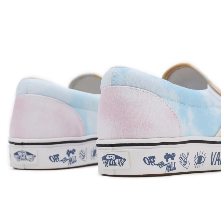 VANS Classic Slip On Pastel Tie Dye Comfycush VN0A7TNOB1Y