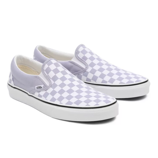 Vans Classic Slip On Checkerboard lavender white VN000XG8ARV
