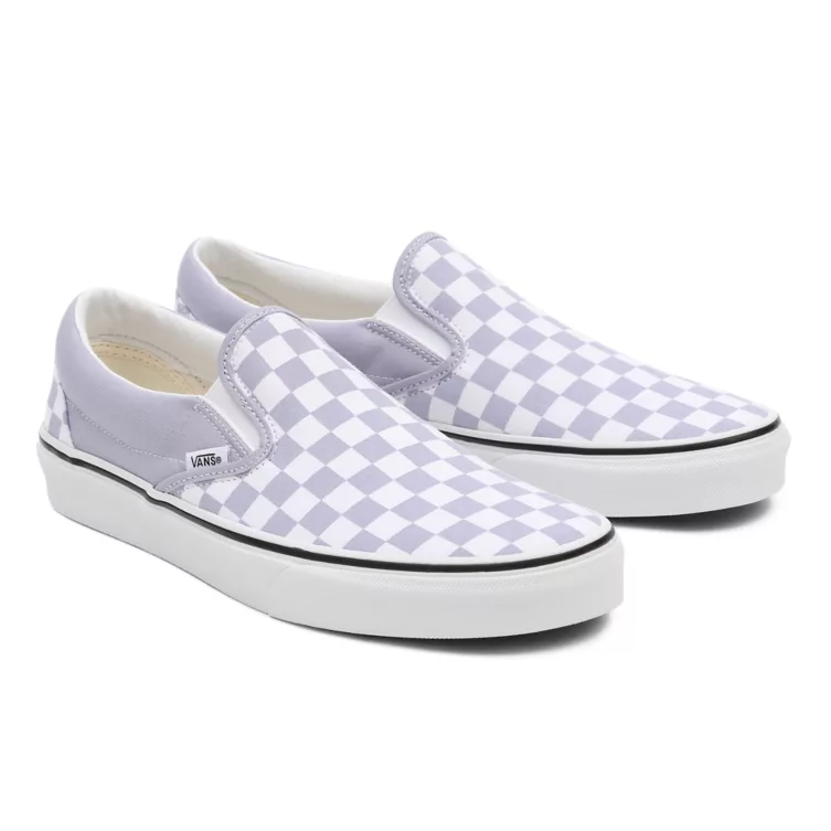 Vans Classic Slip On Checkerboard lavender white VN000XG8ARV