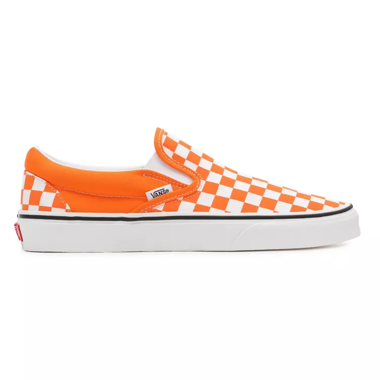 Vans Classic Slip On Checkerboard orange white VN000XG8AZZ