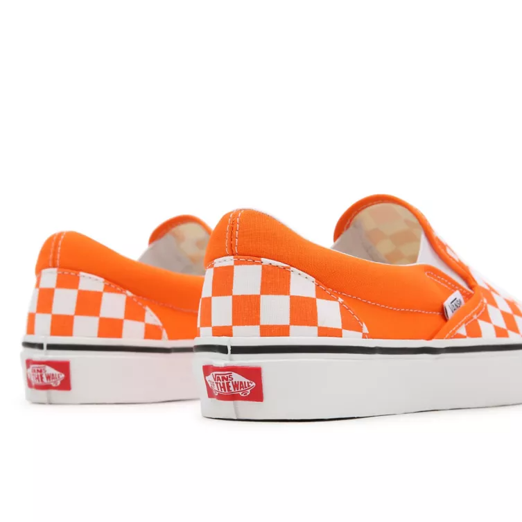 Vans Classic Slip On Checkerboard orange white VN000XG8AZZ