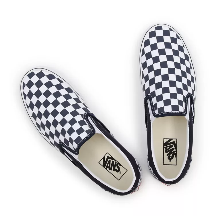 Vans Classic Slip On Checkerboard parisian night white VN0A5JMHARY