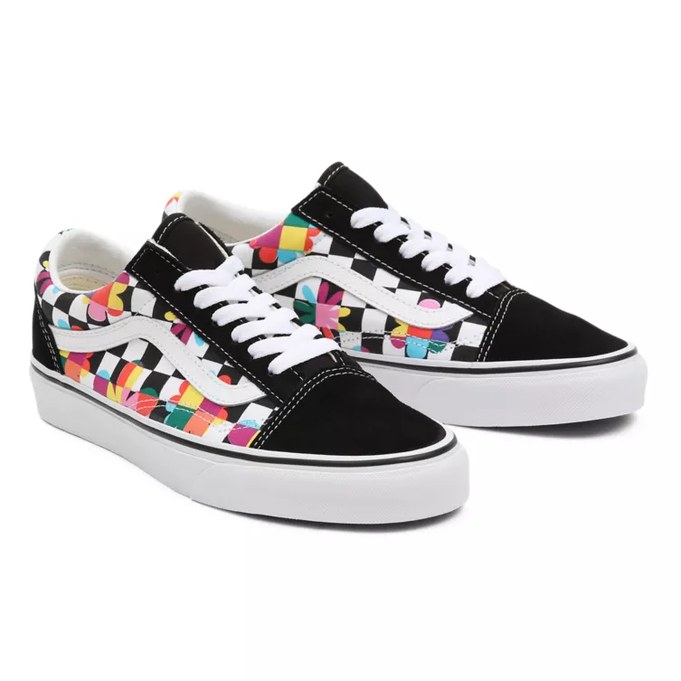 VANS Old Skool Floral Checkerboard VN0A5KRFB05 Perplex Shoeplex