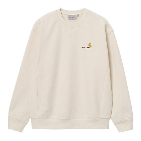 CARHARTT WIP AMERICAN SCRIPT SWEAT NATURAL