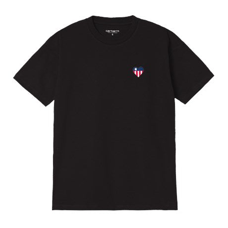 CARHARTT WIP W' S/S STATE FLAG HEART T-S