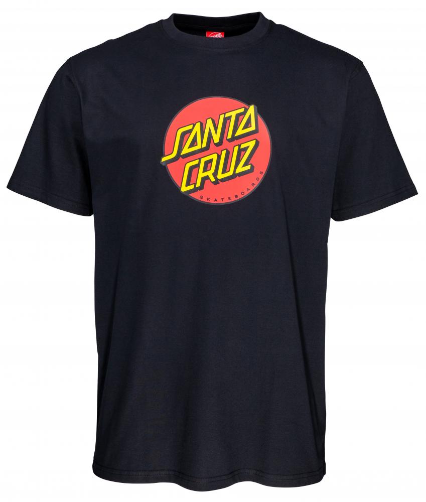 Santa Cruz T-Shirt Classic Dot schwarz