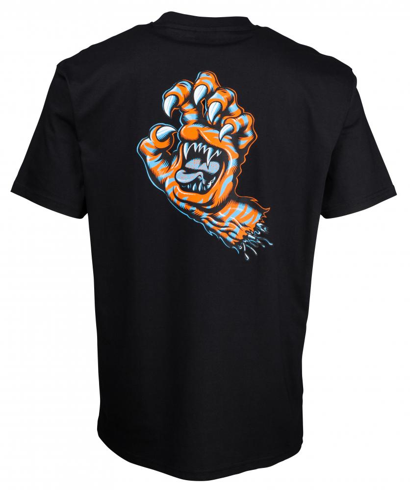 Santa Cruz T-Shirt Salba Tiger Hand schwarz