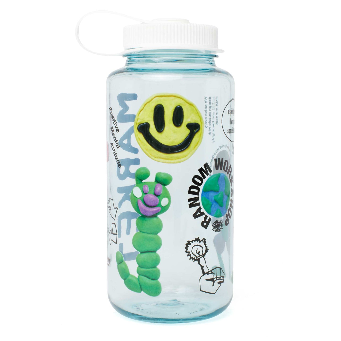 SMILEY® MARKET COLLAGE WATER BOTTLE