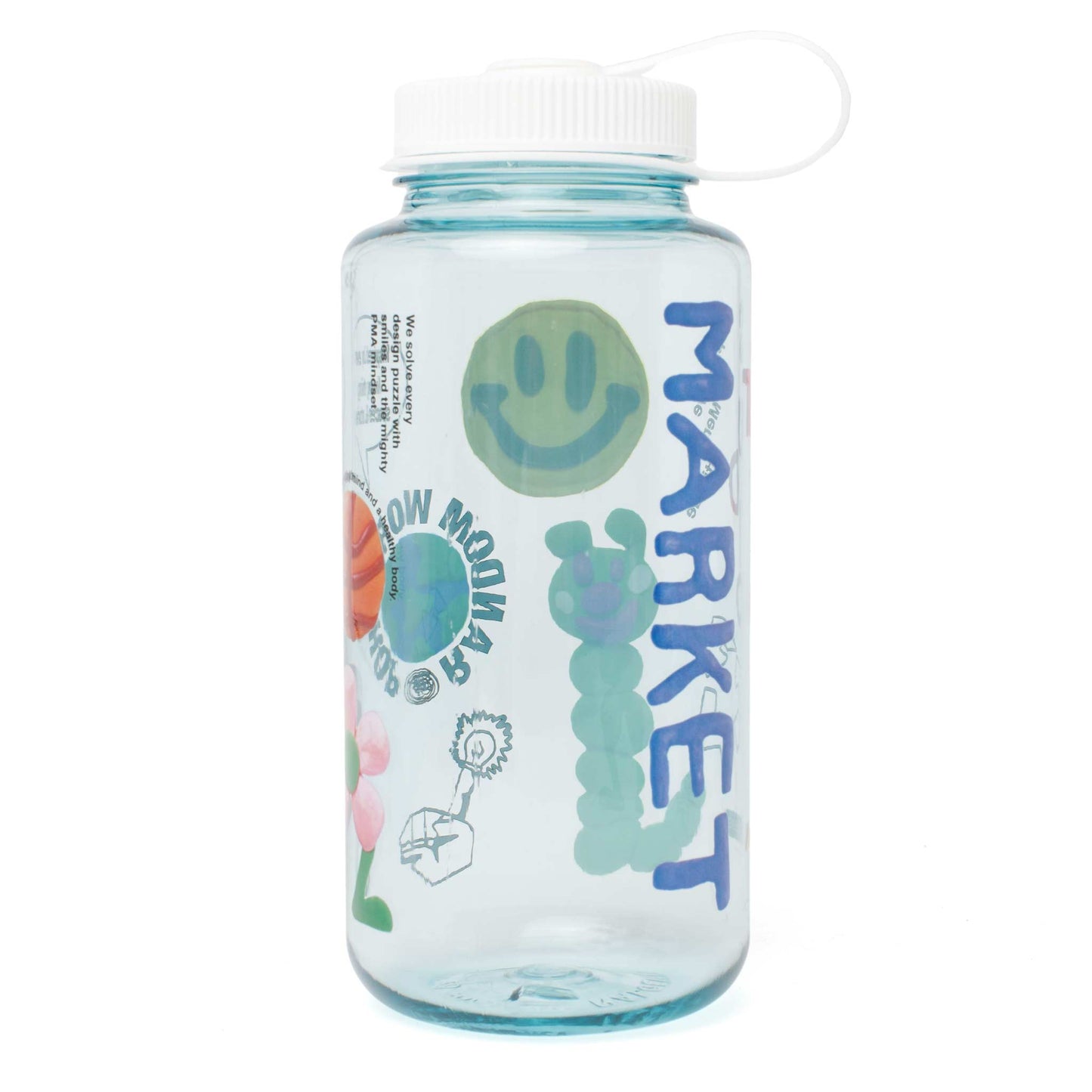 SMILEY® MARKET COLLAGE WATER BOTTLE