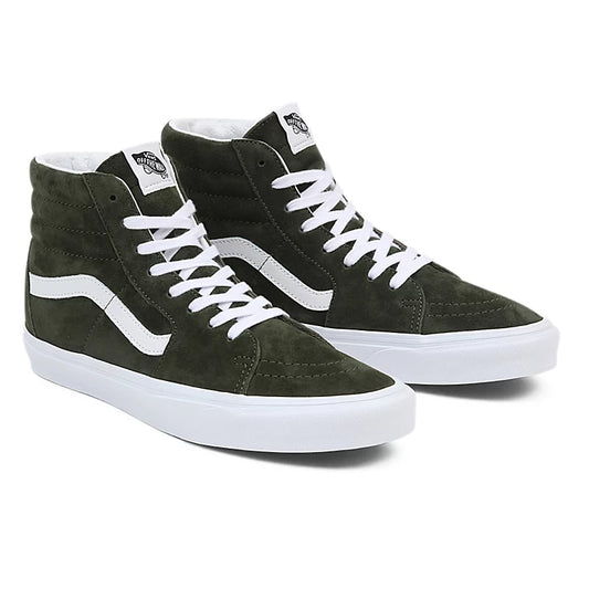 VANS SK8-HI Pig Suede Mud Green VN0A4BVT50K
