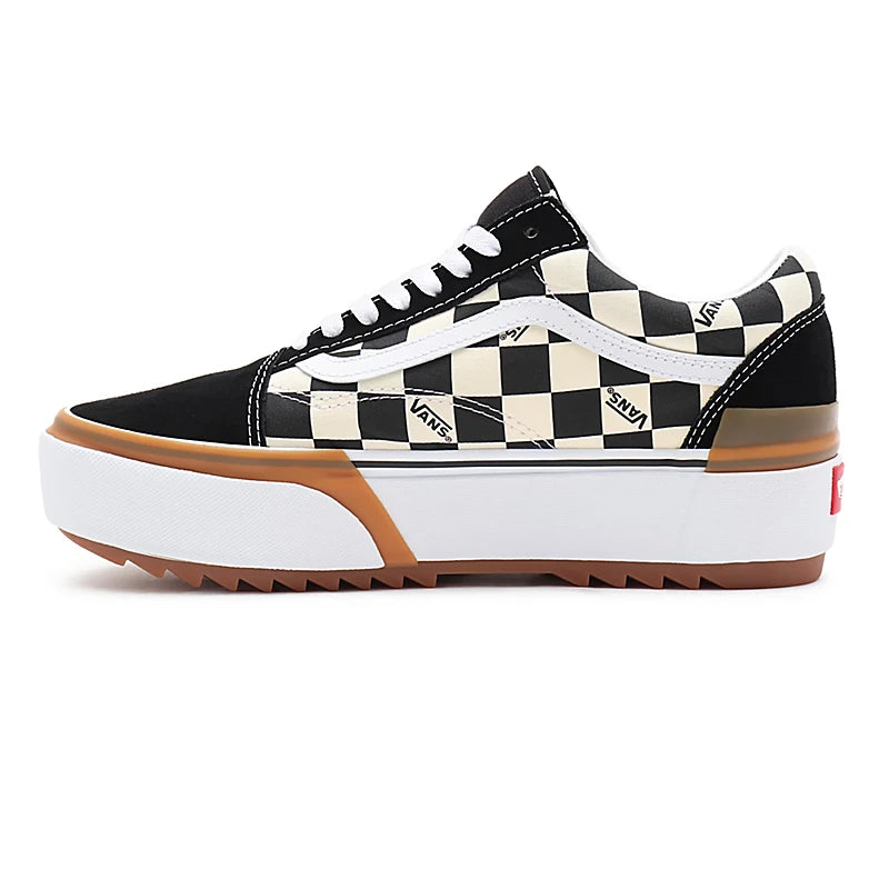 VANS Old Skool Stacked black white Checkerboard VN0A4U15VLV