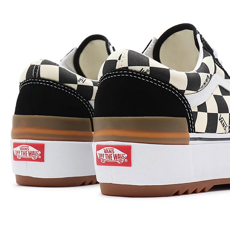 VANS Old Skool Stacked black white Checkerboard VN0A4U15VLV