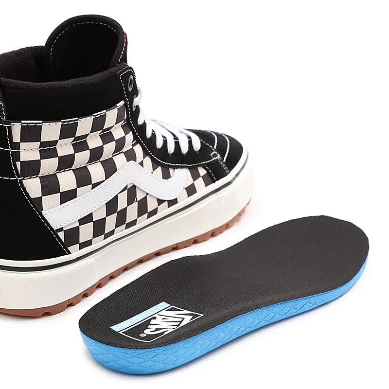 Black and white checkered sk8 hi online