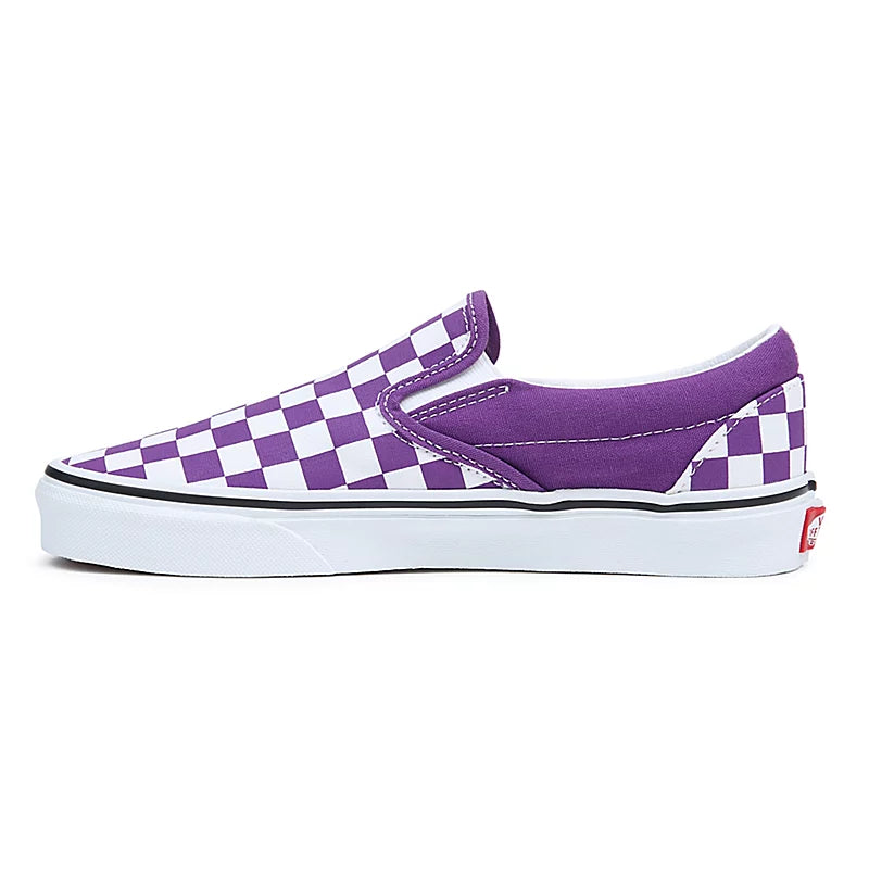 Vans Classic Slip On Checkerboard purple white VN0A5JMHBEK