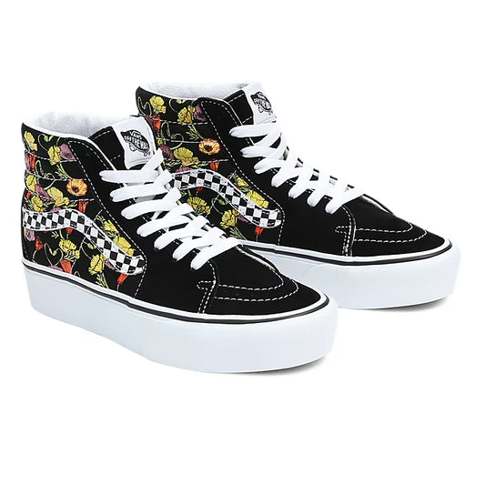 VANS SK8-HI Platform black multicolor VN0A5KY2BML