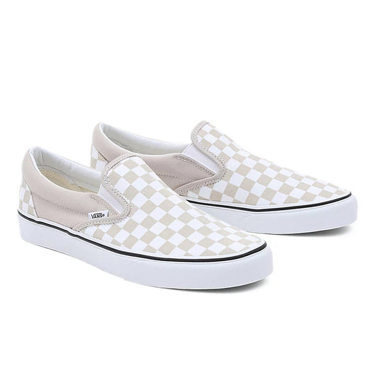 Vans Classic Slip On Checkerboard Color Theory French Oak VN0A7Q5DBLL