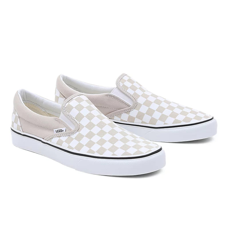 Vans Classic Slip On Checkerboard Color Theory French Oak VN0A7Q5DBLL