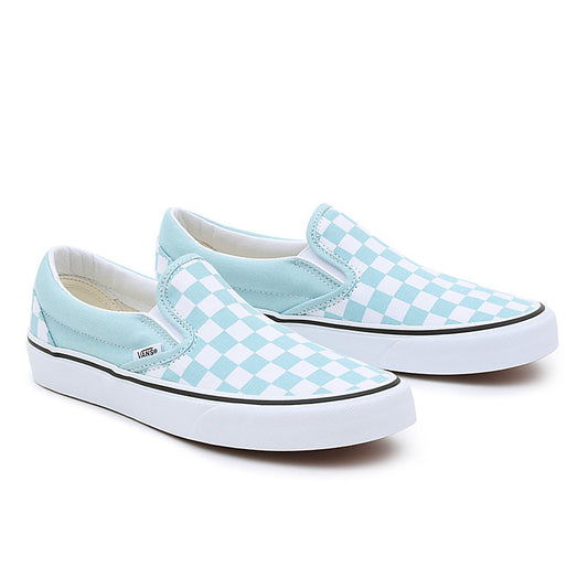 Vans Classic Slip On Checkerboard Canalblue White VN0A7Q5DH7O