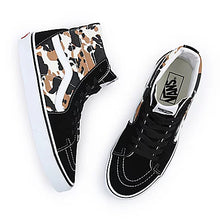 Lade das Bild in den Galerie-Viewer, VANS SK8-HI Cow black brown VN0A7Q5NMUL
