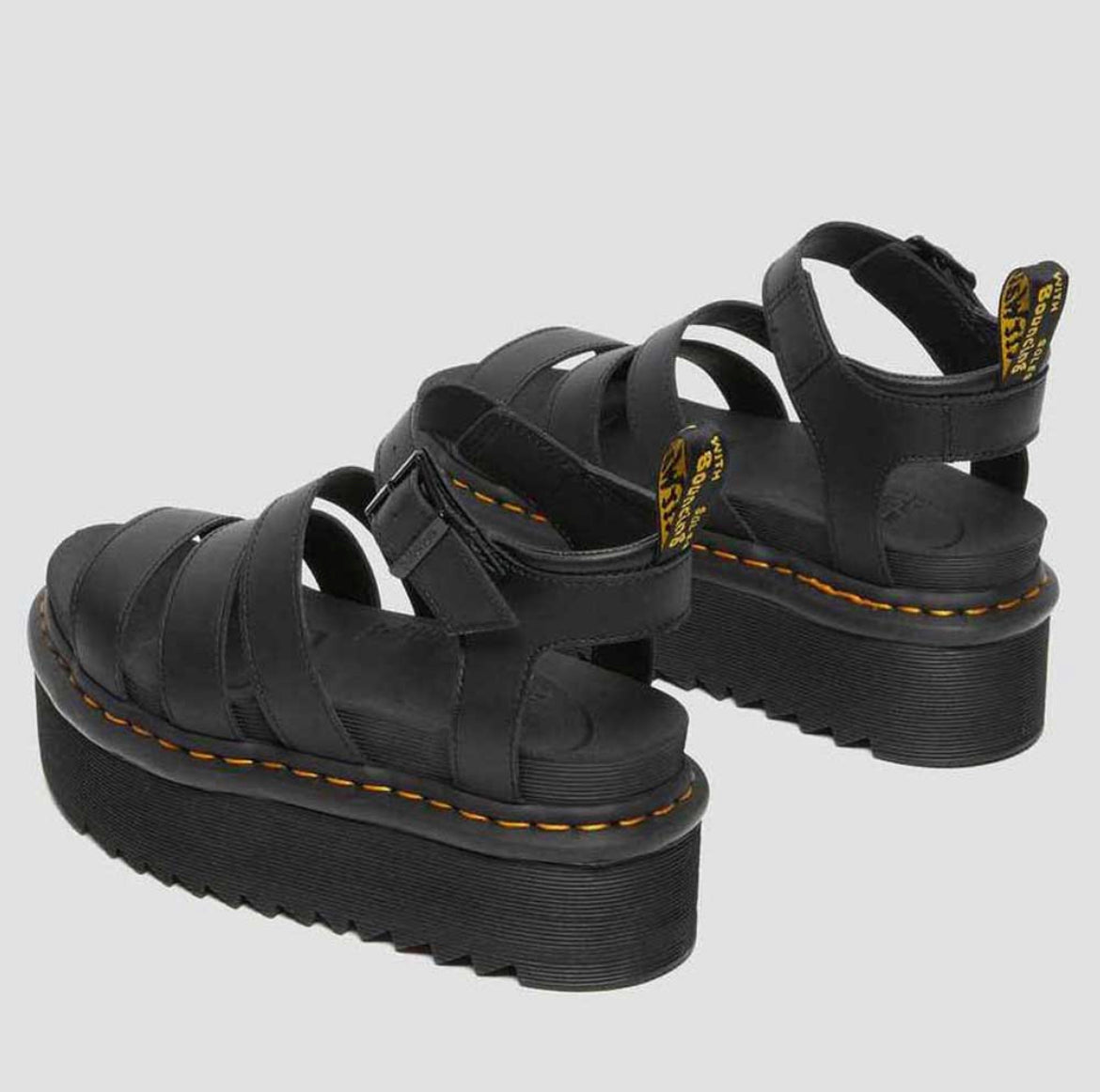 Dr.Martens Sandalen Blaire Quad Black Hydro 27296001 Perplex Shoeplex