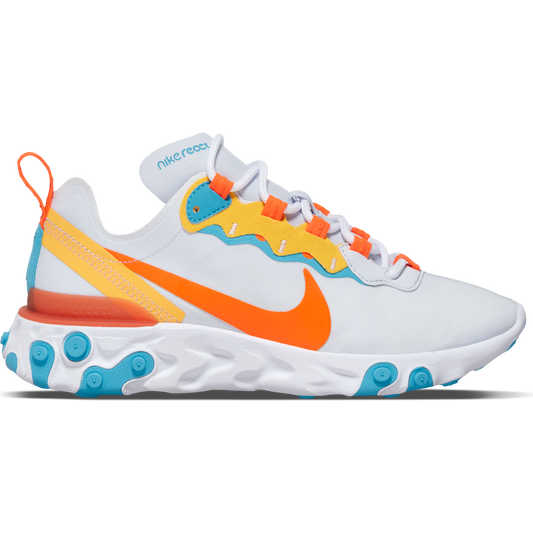 Nike React Element BQ2728-011 light blue orange